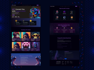 nft landing page
